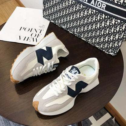 New Women's Causal Sneakers Summer Shoes Woman Fashion Breathable Lace Up Sports Shoes for Women Platform Walking Designer Shoes