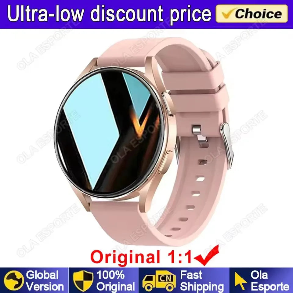 2026 New Women SmartWatch Bluetooth Call Lady Watches Sport Waterproof  Heart Rate  Sleep Smart Watch for  Women Present Gift