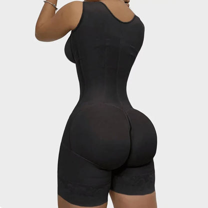 Body Shaper Women Colombian Fajas Shapewear Bodysuit 9-bone High Compression Girdles Double Tummy Control Full Body Open Crotch
