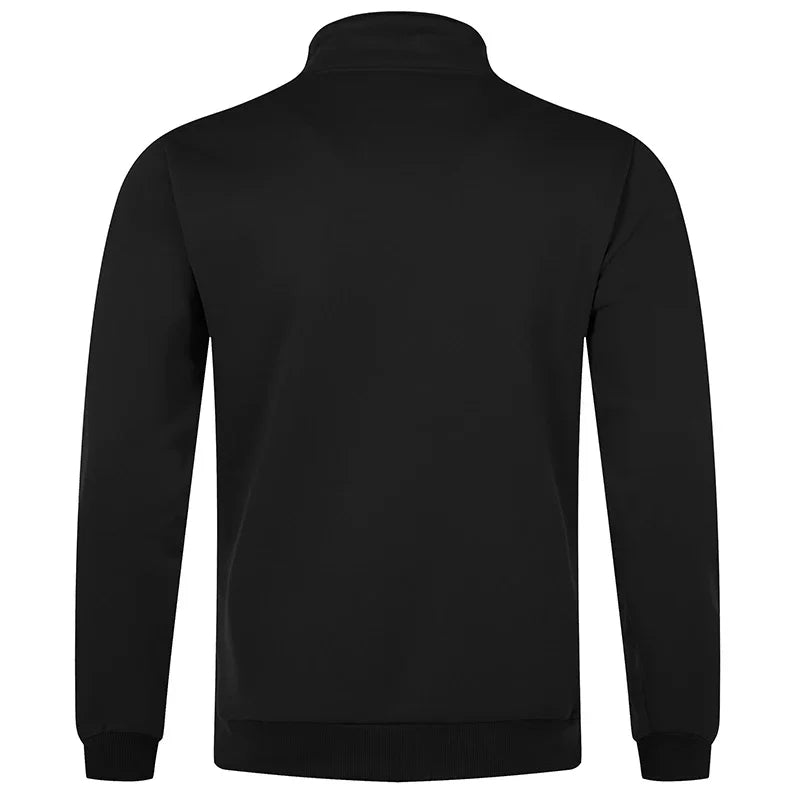 Men's Tracksuit Jogging Suit Set Workout Quarter Zip 2 Piece Printed Sweatsuit