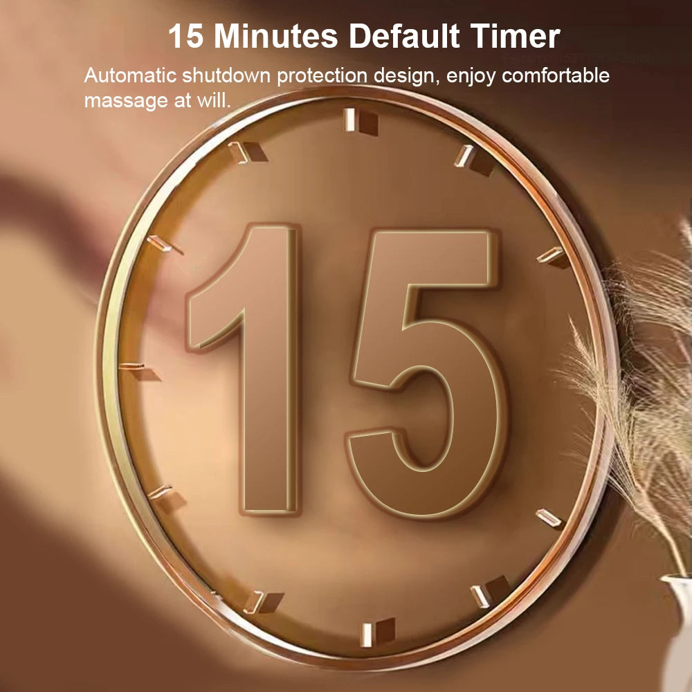 Fascia Massage Gun High frequency Body Neck Shoulder Back Waist Massager Professional Muscle Massage Machine 16-Head Fascia Gun