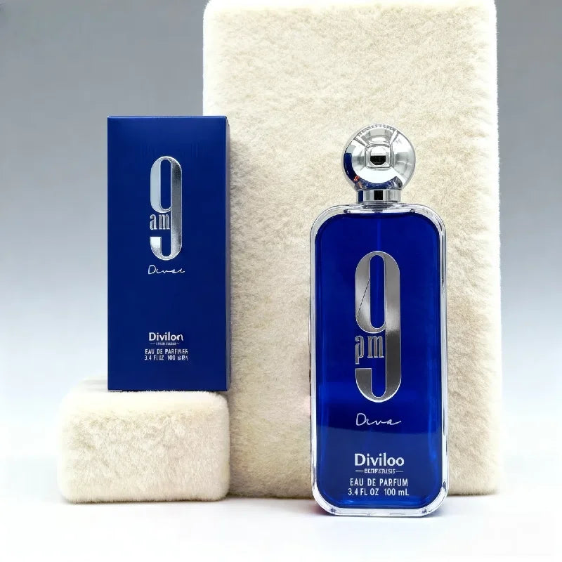 100ml / 3.4oz 9pm & 9am Perfume Collection Set, Long Lasting Charming Fragrance for Men & Women, Unisex Eau De Parfum Gift