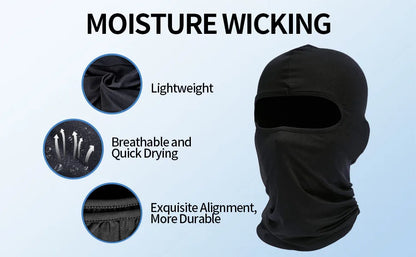 Ski Mask for Men Full Face Mask Balaclava Black Ski Masks Covering Neck Gaiter