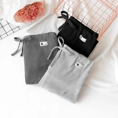 Casual Leggings For Pregnant Women Elastic High Waist Stripes Pants Pregnancy Sports Clothes Maternity Fitness Trousers Skinny