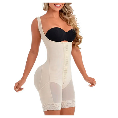 Fajas Reductoras Body Shaper Slimming Sheath Flat Belly Shapewear Tummy Control Bodysuit Postpartum Bodices Girdles Woman Corset