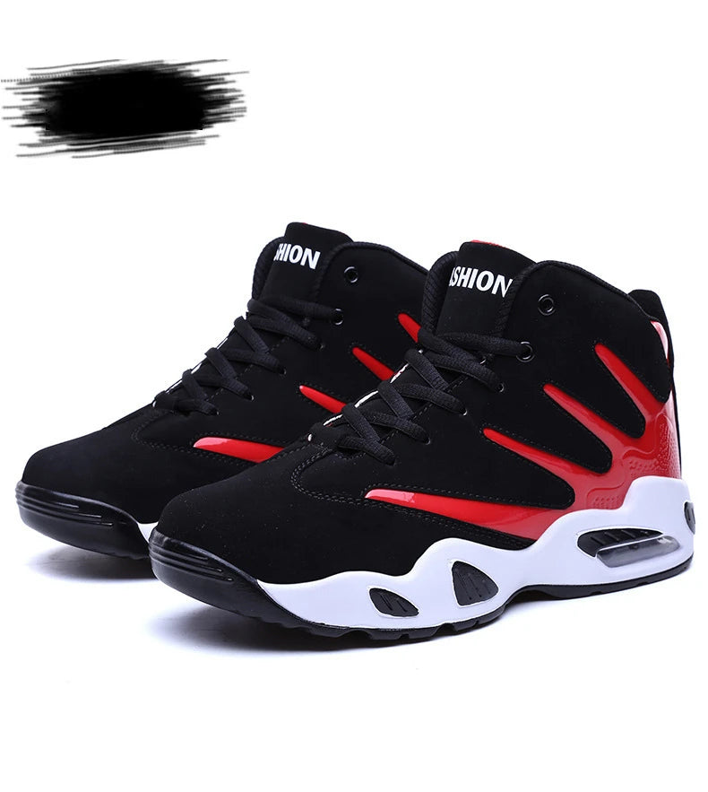 High Top Men Sneakers Fashion Breathable Running Shoes for Men Versatile Basketball Shoes Designer Men Sport Shoes Tenis Hombres