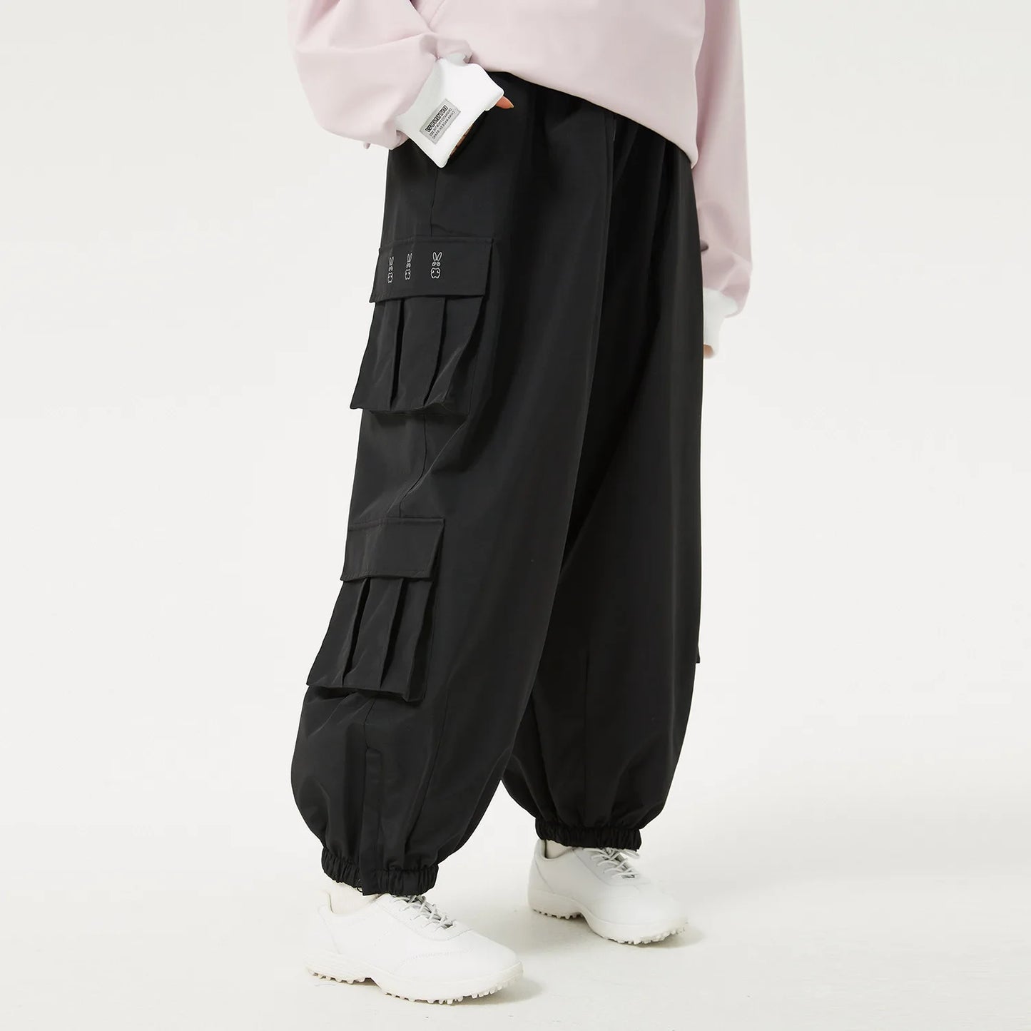 Oversize Winter Ski Pants 3L Snowboard Pant Thicken Thermal Waterproof Breathable Outdoor Sports Warm Women's Men's Ski Trousers