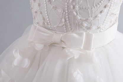 elegant dress for girls Wedding Party Dresses for Girls Bridesmaid Dress Formal  Long Gown Tailing Gala Birthday Pageant Prom Go