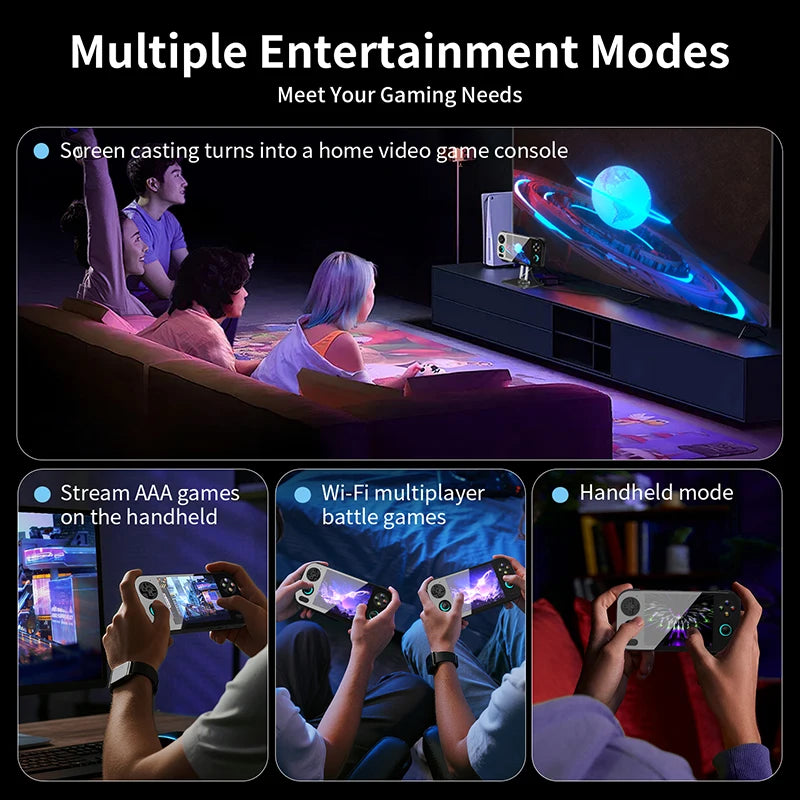 ANBERNIC RG 476H Android Handheld Game Console 4.7"HD Multi-touch Full Screen Hall Triggers Wifi Retro Video Games Player RG476H