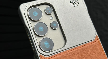 Luxury Leather Frameless Aromatherapy Case for Samsung Galaxy S25 S24 S23 Plus Ultra For Magsafe Magnetic Hybrid Shockproof Capa