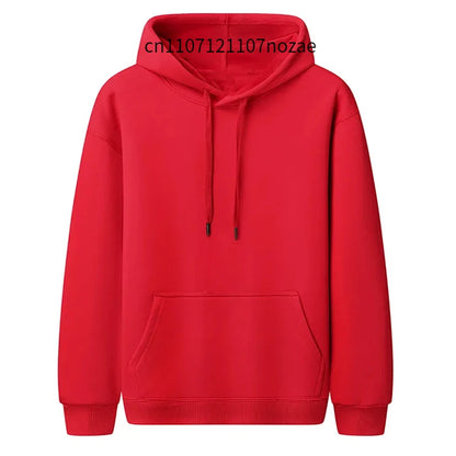 Fleece Men's Women Oversize Casual Sweatshirt Hoodies Couple Unisex Pullover Autumn Winter Loose Cotton Sport Hoody Clothing Top