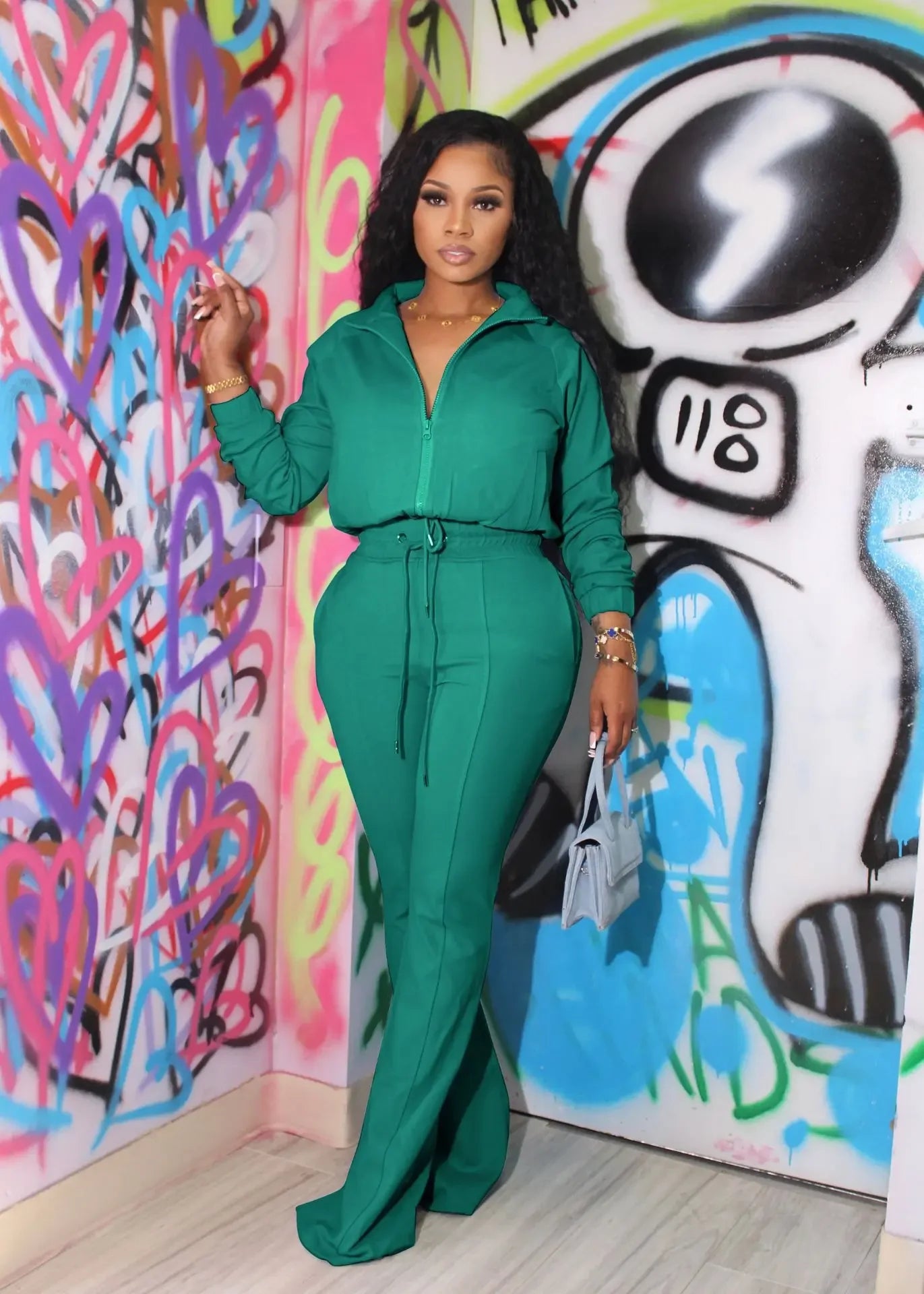 Trendy Women 2 Piece Tracksuit Autumn Winter Sport Jogger Outfits Fashion Solid Sweatsuit 2026 Female Two Piece Pants Set