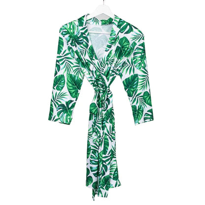 Maternity Robe,Matching Swaddle Set ,Mommy and Me Set, Floral Hospital Robe Bag,Baby Shower Gift,Mama Robe,Baby Girl Blanket