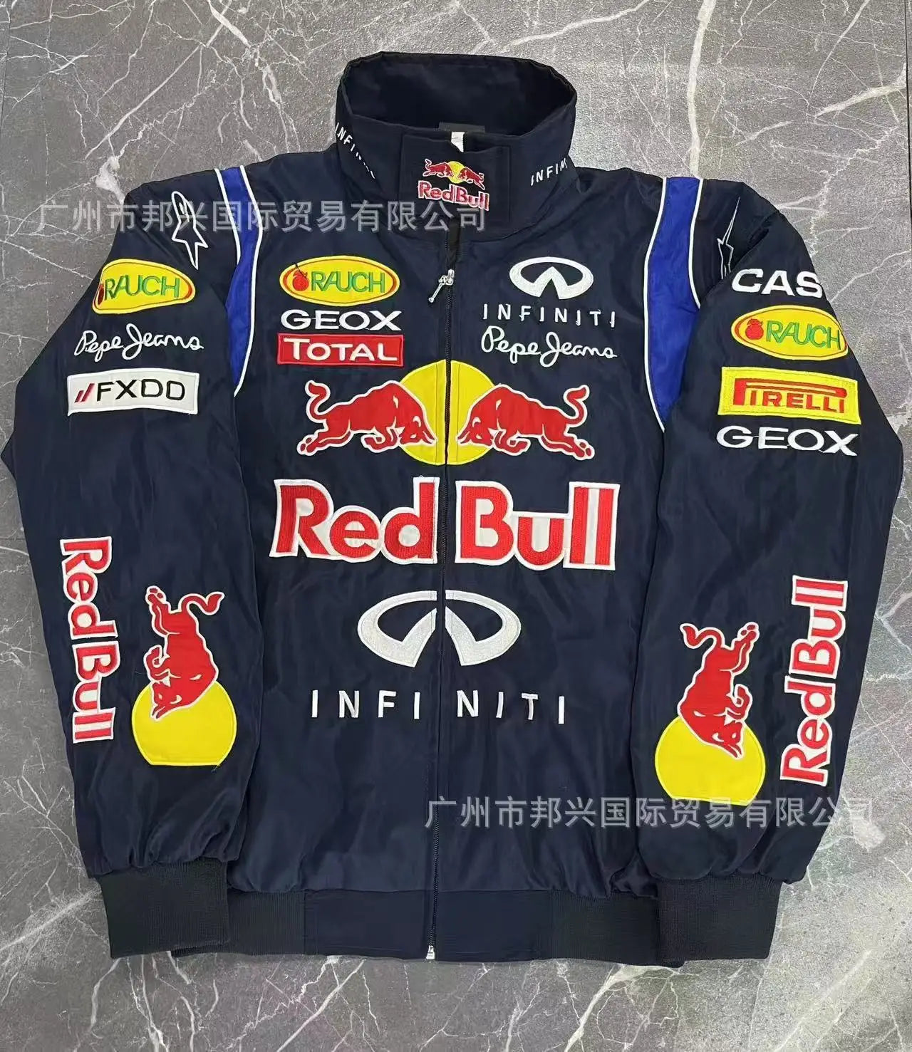 Red Bull 2025 New Men's and Women's Racing Jacket Red Bull Outdoor Sports Jacket Spring and Autumn Fashion High Quality Jacket