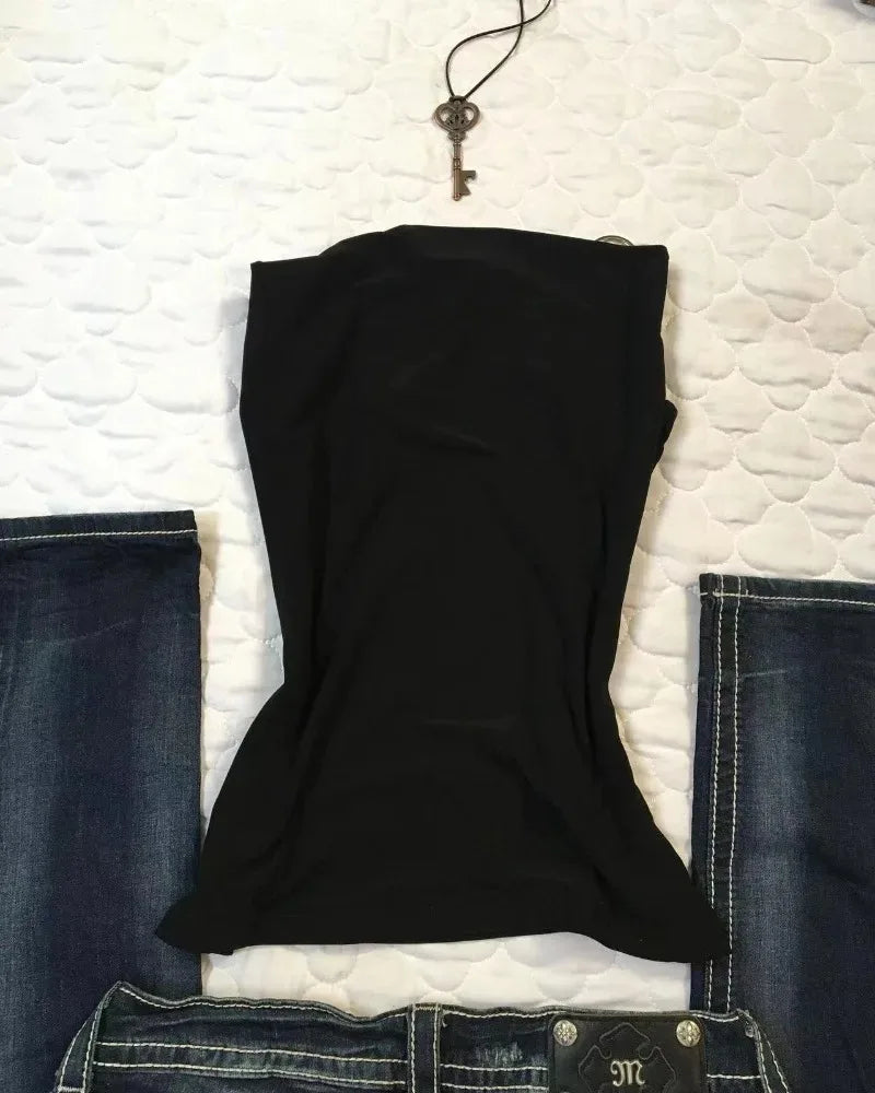 American New Fashion Oversized Embroidered Baggy Jeans Women Y2K High Street Harajuku Gothic Joker High Waist Wide Leg Pants