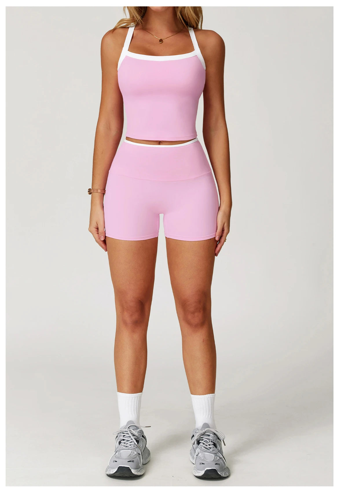 Women's Clothes 2 Pieces Workout Tracksuit Yoga Set Sportswear Gym Clothing High Waist Bell-bottoms Sexy Fitness Bta Sports Suit