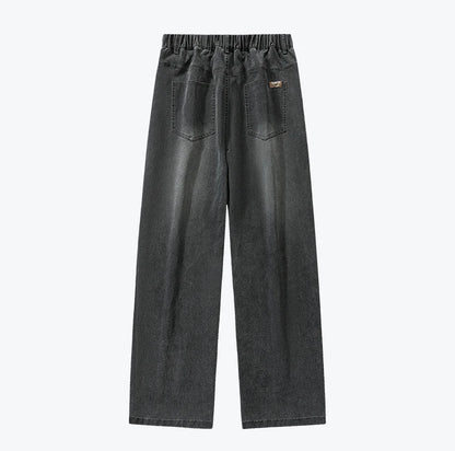 2025ss Autumn 190cm Big Tall Men Stretch Pants Extra Long Length 115cm Pants Large Size Straight-leg Jeans Sports Leisure Clothi