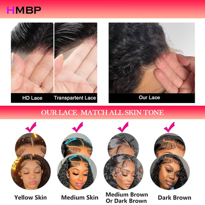 Straight Bob Wig Purple Color Super Double Drawn 13x4/13x6 HD Glueless Lace Frontal Wig Human Hair Ready To Wear Closure Wig