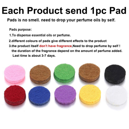 Essential Oil Diffuser Aromatherapy Bracelet Aroma Diffuser Bracelets Adjustable Chain Scent Perfume Locket Bracelet Women Men