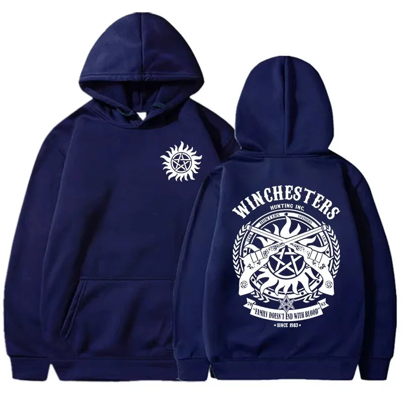 Supernatural Printed Hoodie Women Men Fashion Autumn Winter Warm Sweatshirt Hip Hop Harajuku Streetwear Long Sleeve Pullover