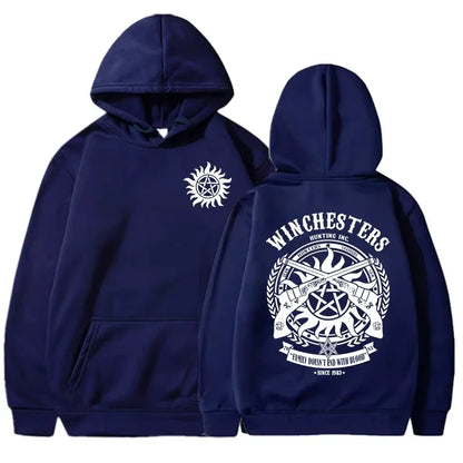 Supernatural Printed Hoodie Women Men Fashion Autumn Winter Warm Sweatshirt Hip Hop Harajuku Streetwear Long Sleeve Pullover