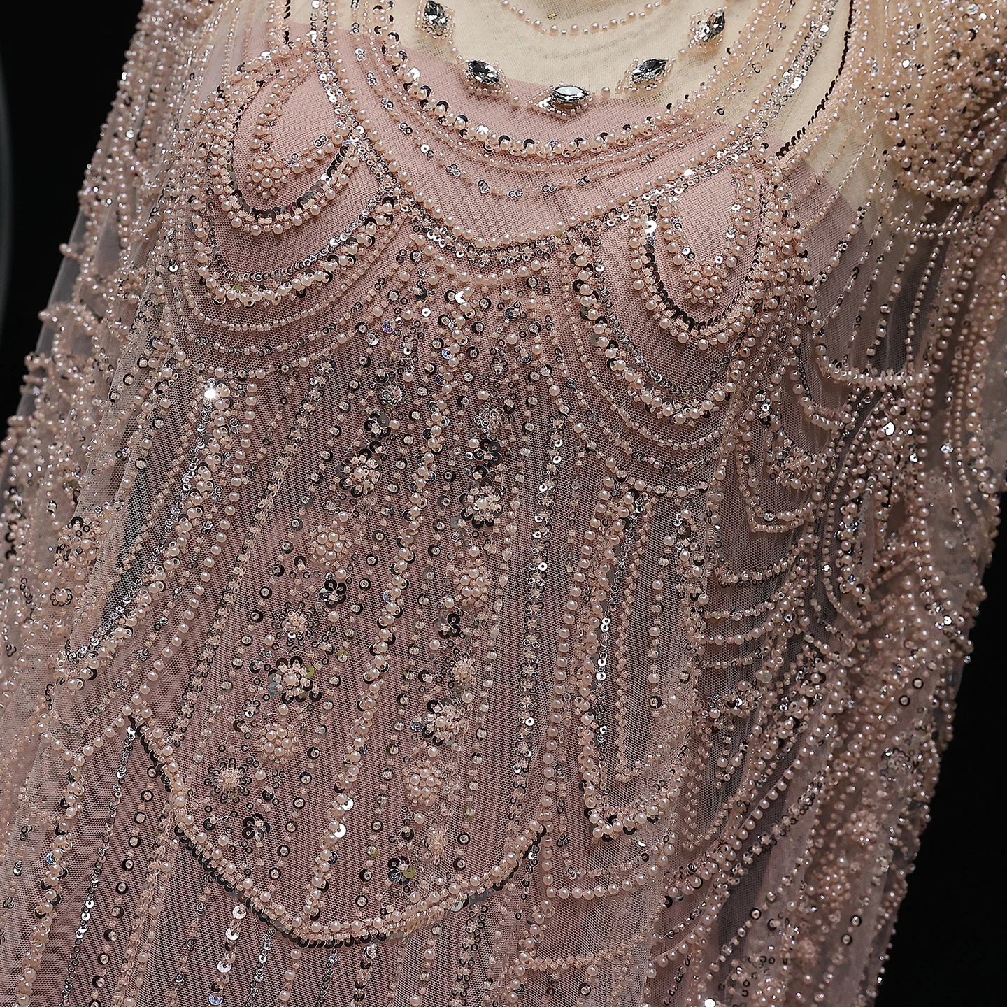 Customized Evening Dresses Luxury sexy Prom Dress Caftan Nude Wedding Formal Elegant Exquisite High Quality Party Gown for Women