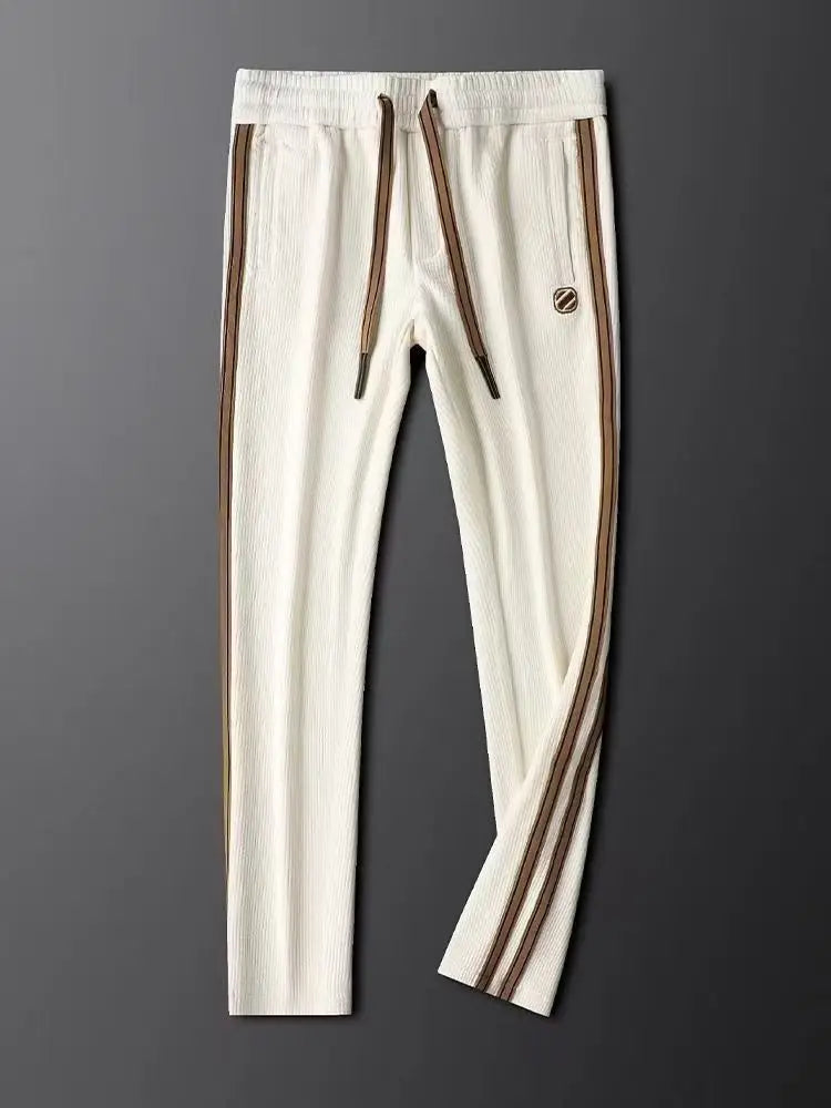 Autumn Sports Men Sets Suit for Men Zipper Hooded Cardigan Jacket Straight leg Sweatpants two-piece Set