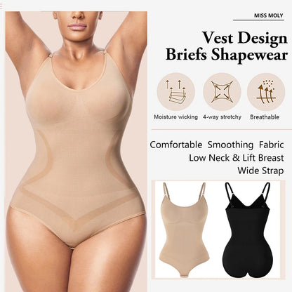 Briefs Body Shaper Bodysuit Women Abdomen Strengthening Control Exercise Clothes Sexy Body Shaping Underwear Full Body Control