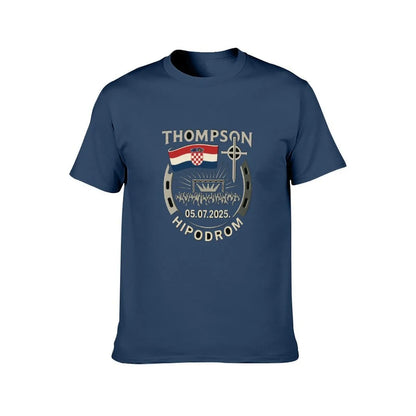 Thompson Hipodrom Zagreb Gold Edition T-Shirt man graphic t shirt man t shirts for men T-Shirt