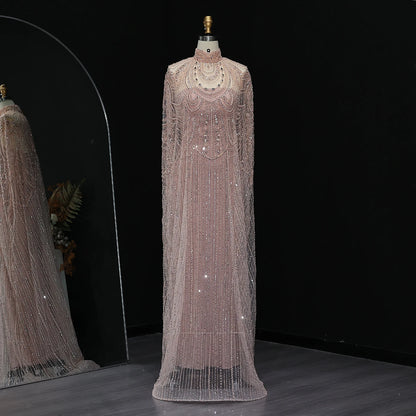 Customized Evening Dresses Luxury sexy Prom Dress Caftan Nude Wedding Formal Elegant Exquisite High Quality Party Gown for Women