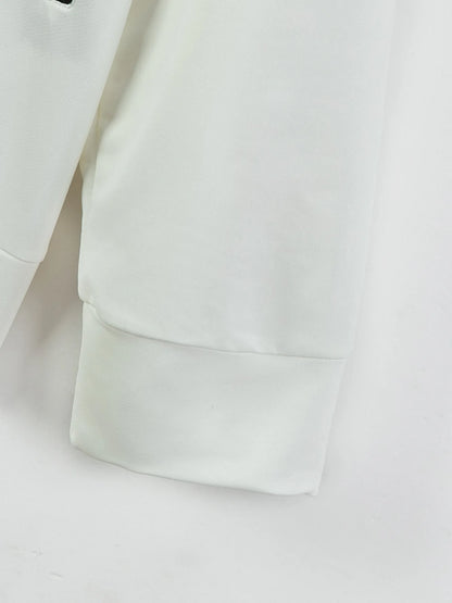 New Fashion Men's Jacket - pure color casual long-sleeved coat with pleated sleeves, suitable for spring and autumn seasons.