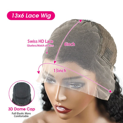 Highlight Wig Human Hair Ombre HD Lace Wig 13x6 Bone straight Human Hair Frontal Wig Brazilian 13x4 Bone Straight Wigs For Women