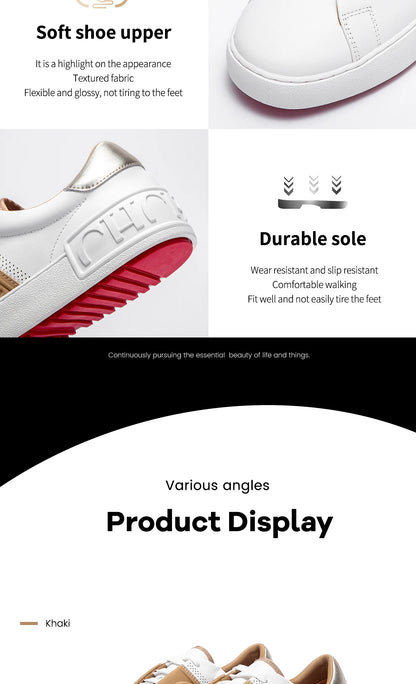 Women Casual Shoes White Flat Board Shoess Balance Technology Press Insole Comfort Sneakers Luxury Brand 2025 New