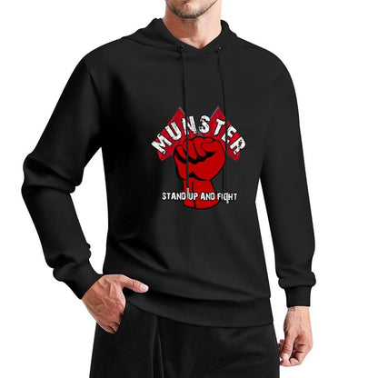 Munster Rugby - Stand up and Fight Hoodie autumn jacket men autumn men wear autumn new products hoodie streetwear