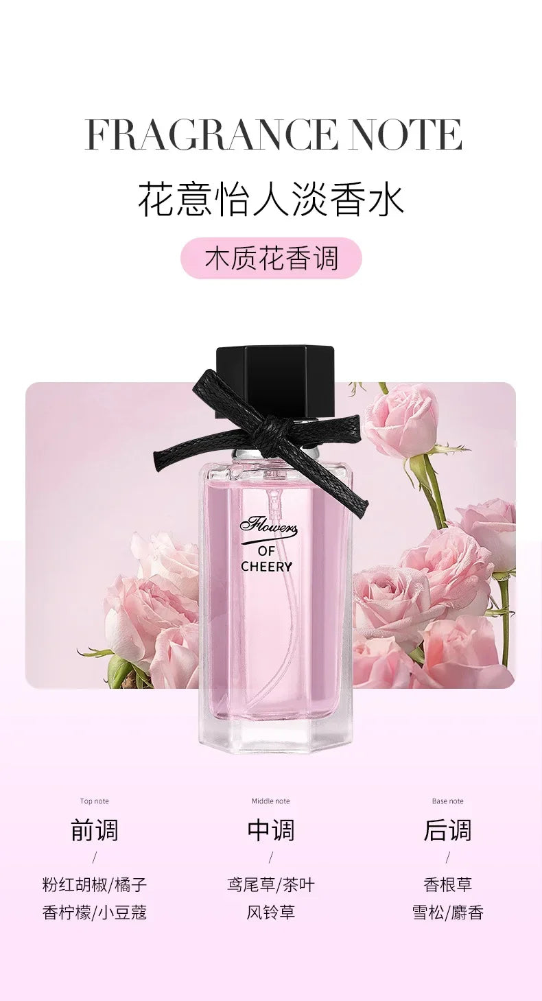 100ML Original Women Perfume Gift Box Perfumes Set Long Lasting Fresh Fragrance Eau De Toilette Gift For Women Men Pheromone