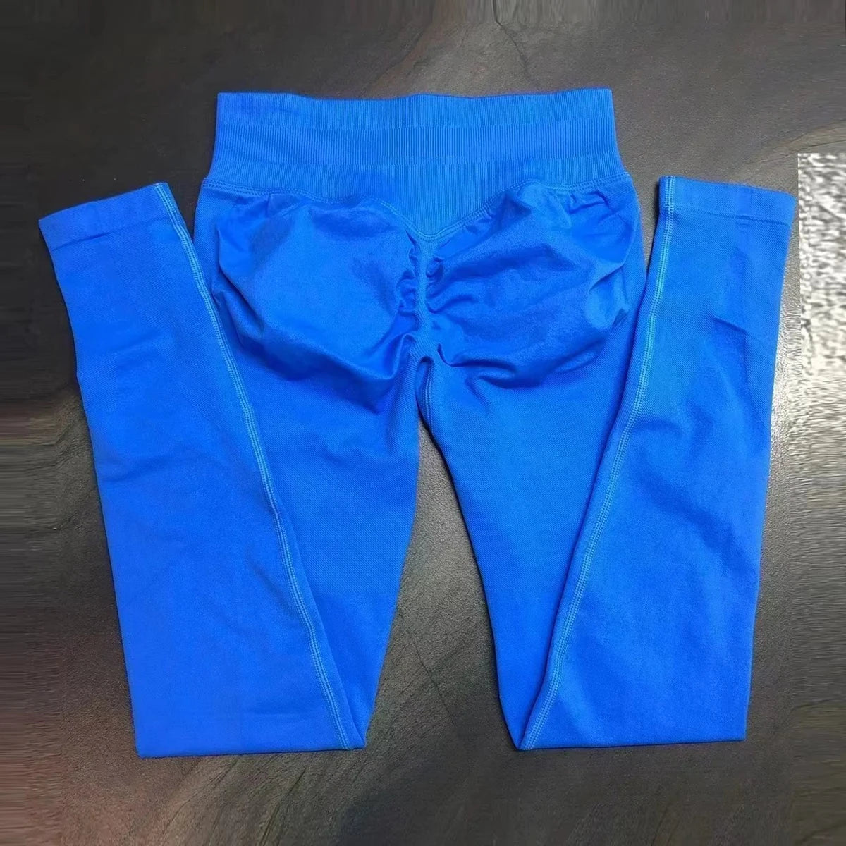 No Logo Scrunch Bum Gym Legging for Women Low Waistband Seamless Yoga Legging Workout Yoga Pants Push Up Sports Tights