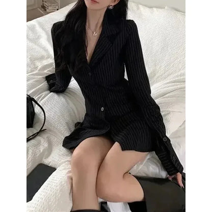 Striped Shirts for Women Turn-down Collar Long Sleeve Blouses Spring 2025 New Fashion Single Breasted Female Shirts