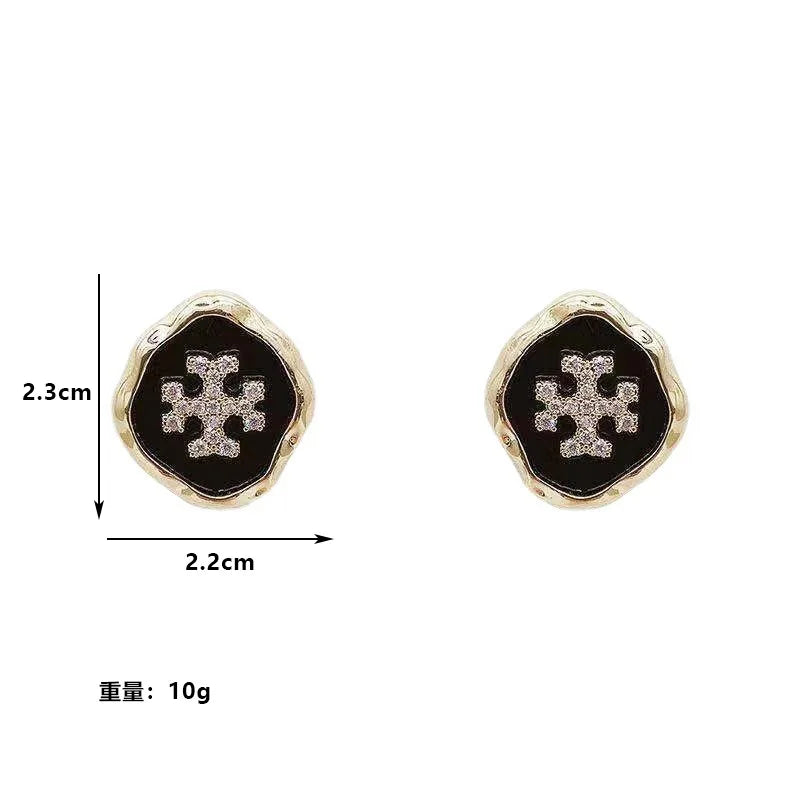 New Simple Delicate Snowflake Stud Earrings For Women 925 Silver Needle Ear Piercing Body Jewelry Daily Wear Jewelry Girls Gift
