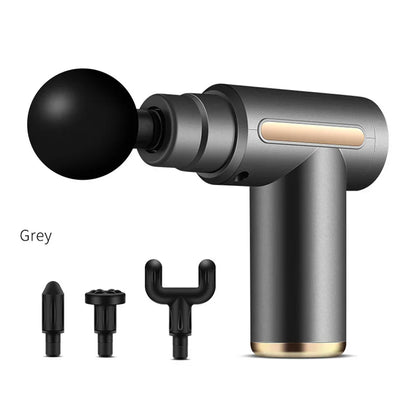 Fascia Gun Muscle Massagers Pistol Vibration Penetration Deep Tissue Massage Gun Shock Body Neck Massager Relaxation Treatment