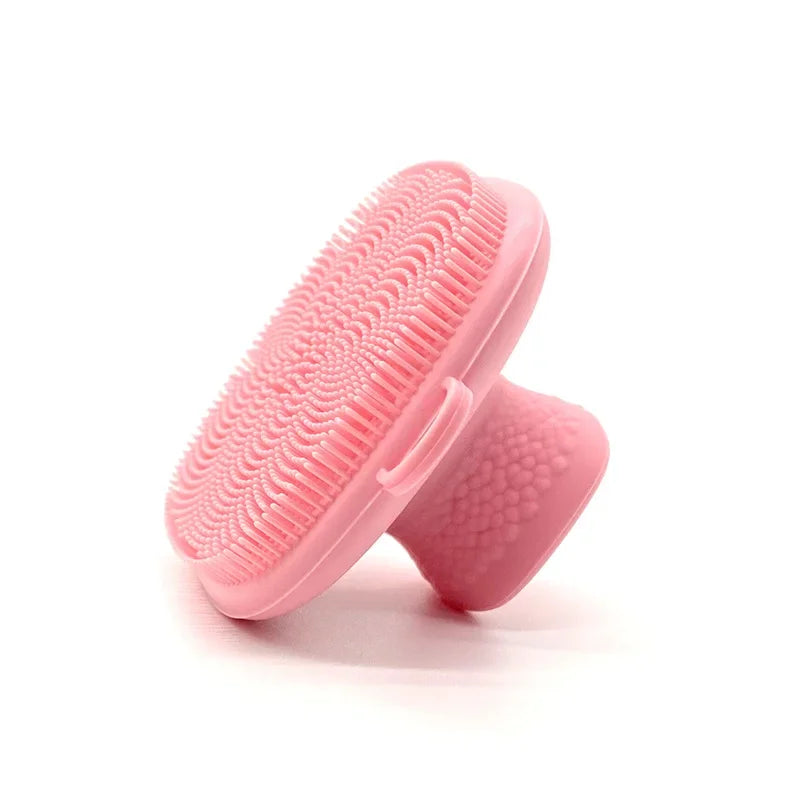 Silicone Face Scrubber for Men and Women Facial Cleansing Brush Silicone Face Wash Brush Manual Cleansing Skin Care Face Brushes