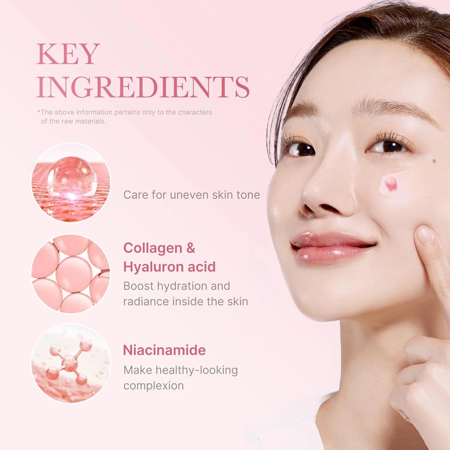 Face Moisturizer Lightweight Moisturizing Cream 5% Niacinamide for Uneven Skin Tone, Glow hydration Collagen Capsule Cream