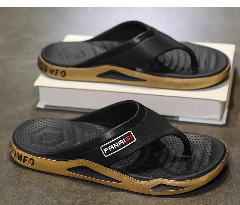 Summer Men's Flip-flops Sports Beach Sandals Men Casual Outdoor Fashion&trend Comfortable Shoes House Flip Flops Home Shoes