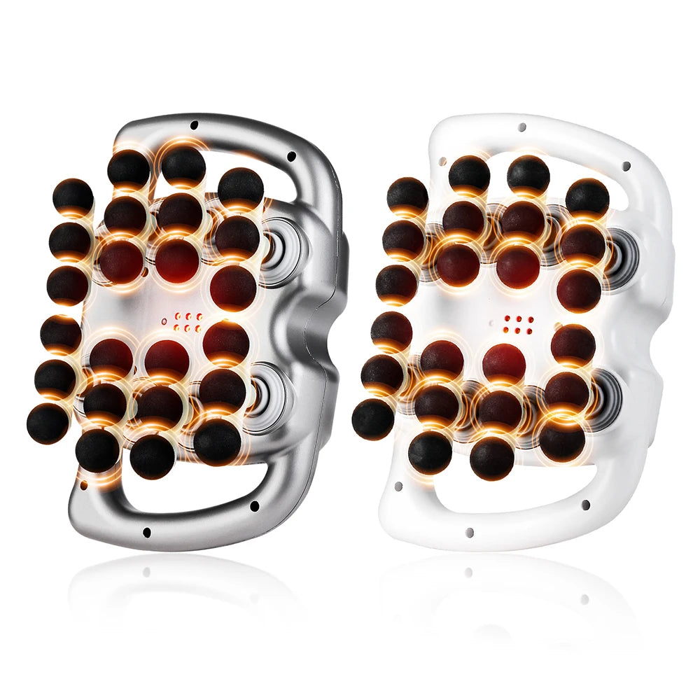 42-Heads Fascia Gun High-Frequency Vibration Body Massage Gun Back and Waist Massager Neck Shoulder Massager Muscle masajeador