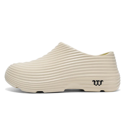 Waterproof Anti-skid Oil Proof Chef Kitchen Shoes Soft Working Footwear Without Steel Cap Clogs Garden Beach Shoes Summer