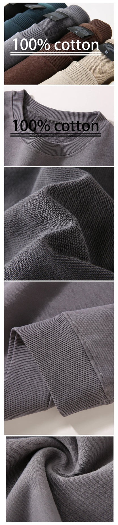 2024 Exported to Japan Spring Thin Sweatshirt Men/Women Same Embroidery Brand Cotton O-Neck Long Sleeve Loose Tracksuit Tops