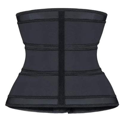 Body Shaper Double Straps Waist Trainer Corset Sauna Sweat Compression Fitness Body Shaper Hot Abdominal Slimming Belt Shapewear