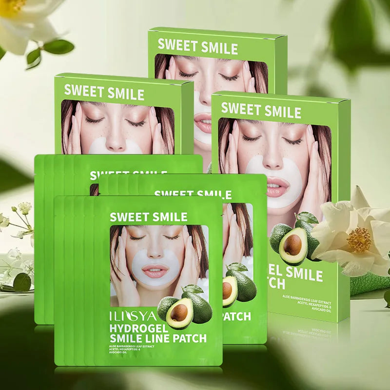 3 Boxes of Collagen Lip Smile Patch, Containing Avocado Oil And Niacinamide Ingredients, Firming And Moisturizing Lip Skin