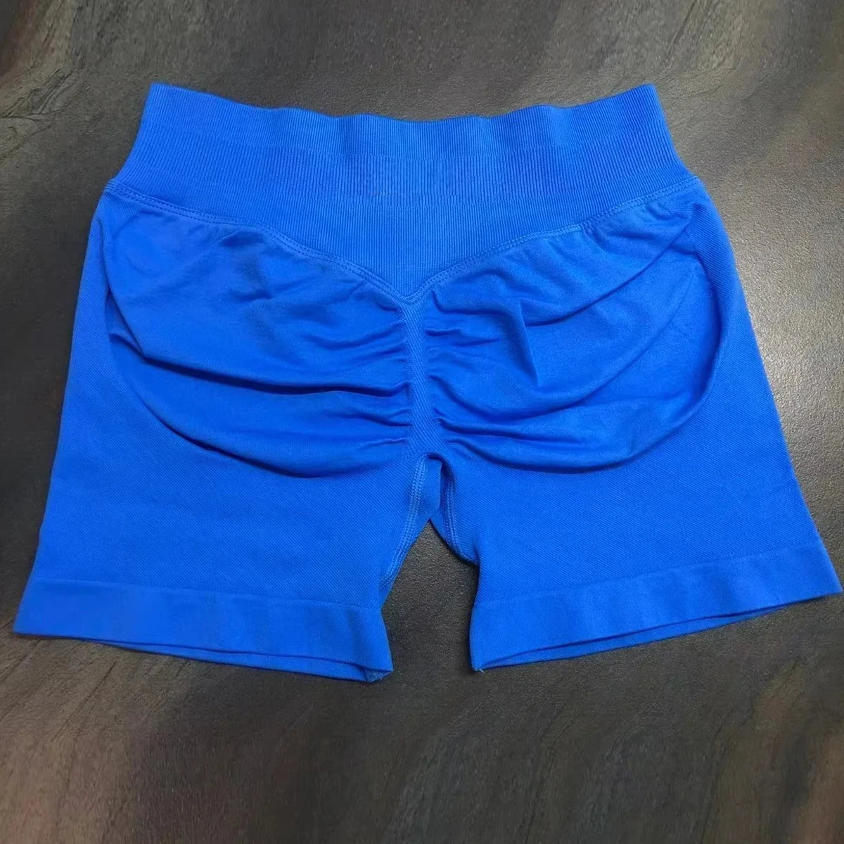 No logo Low Waist Seamless Yoga Shorts for Women Scrunch Bum Gym Shorts Workout Biker Short Stretch Fitness Short