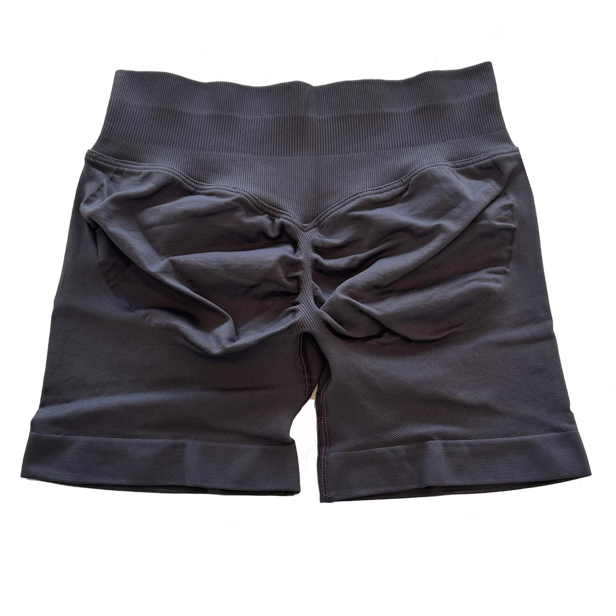 No logo Low Waist Seamless Yoga Shorts for Women Scrunch Bum Gym Shorts Workout Biker Short Stretch Fitness Short