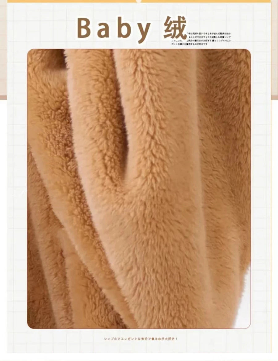 WOSTAR Winter soft Sherpa blanket with sleeves Pocket Hooded wearable Blankets Ultra Plush Outdoor Warm Flannel hoodie Blanket